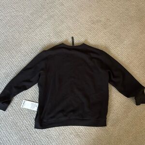 Lululemon Black Steady State Crew